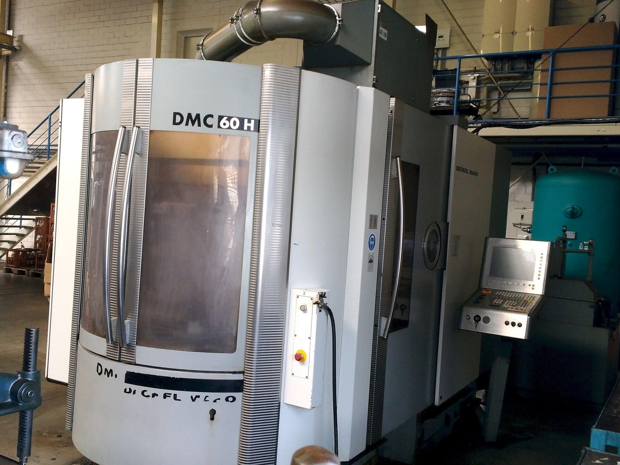 Makine  DECKEL MAHO DMC 60H hi-dyn - Önden görünüm