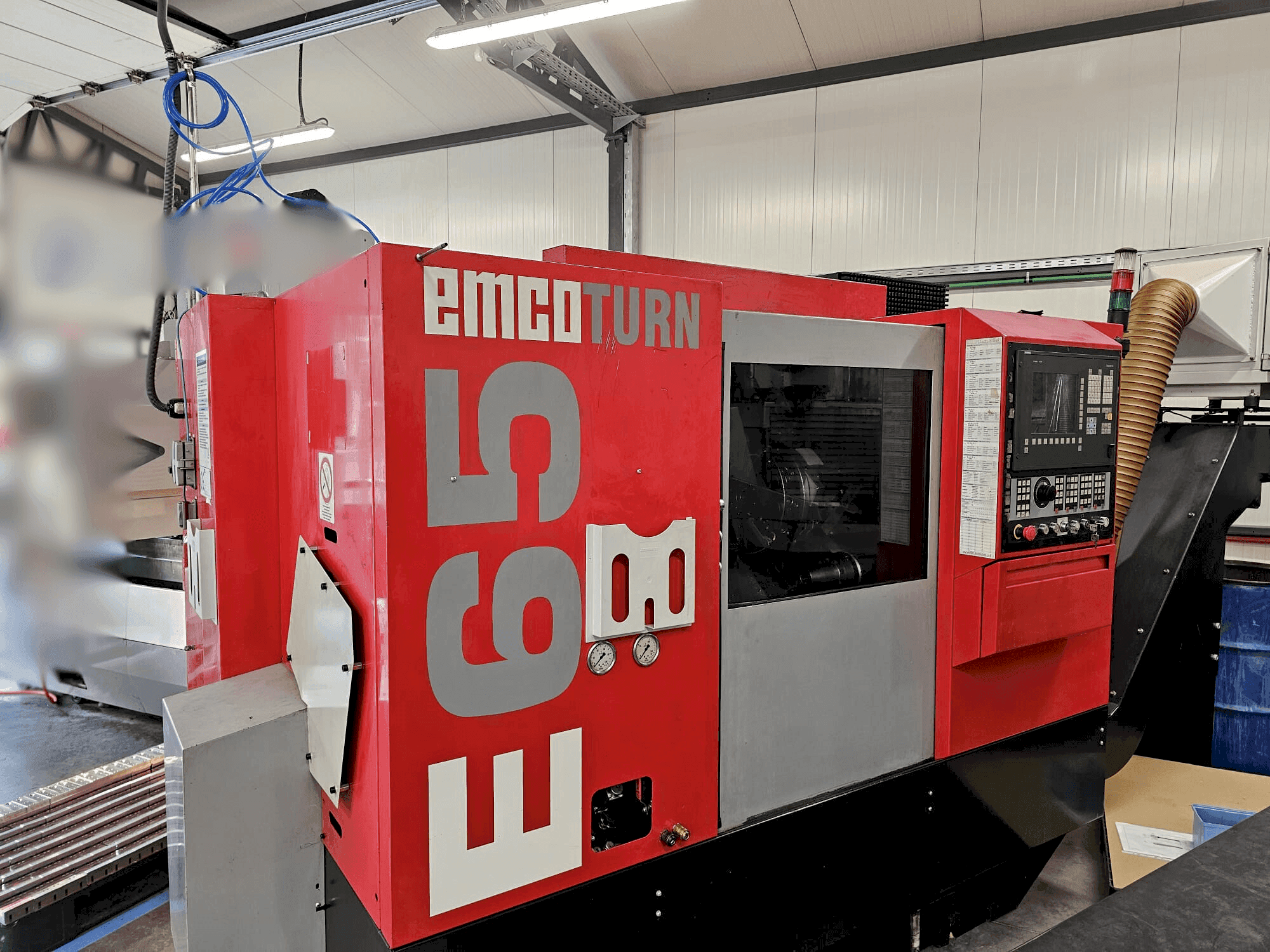 Makine  EMCO TURN E 65 - Önden görünüm