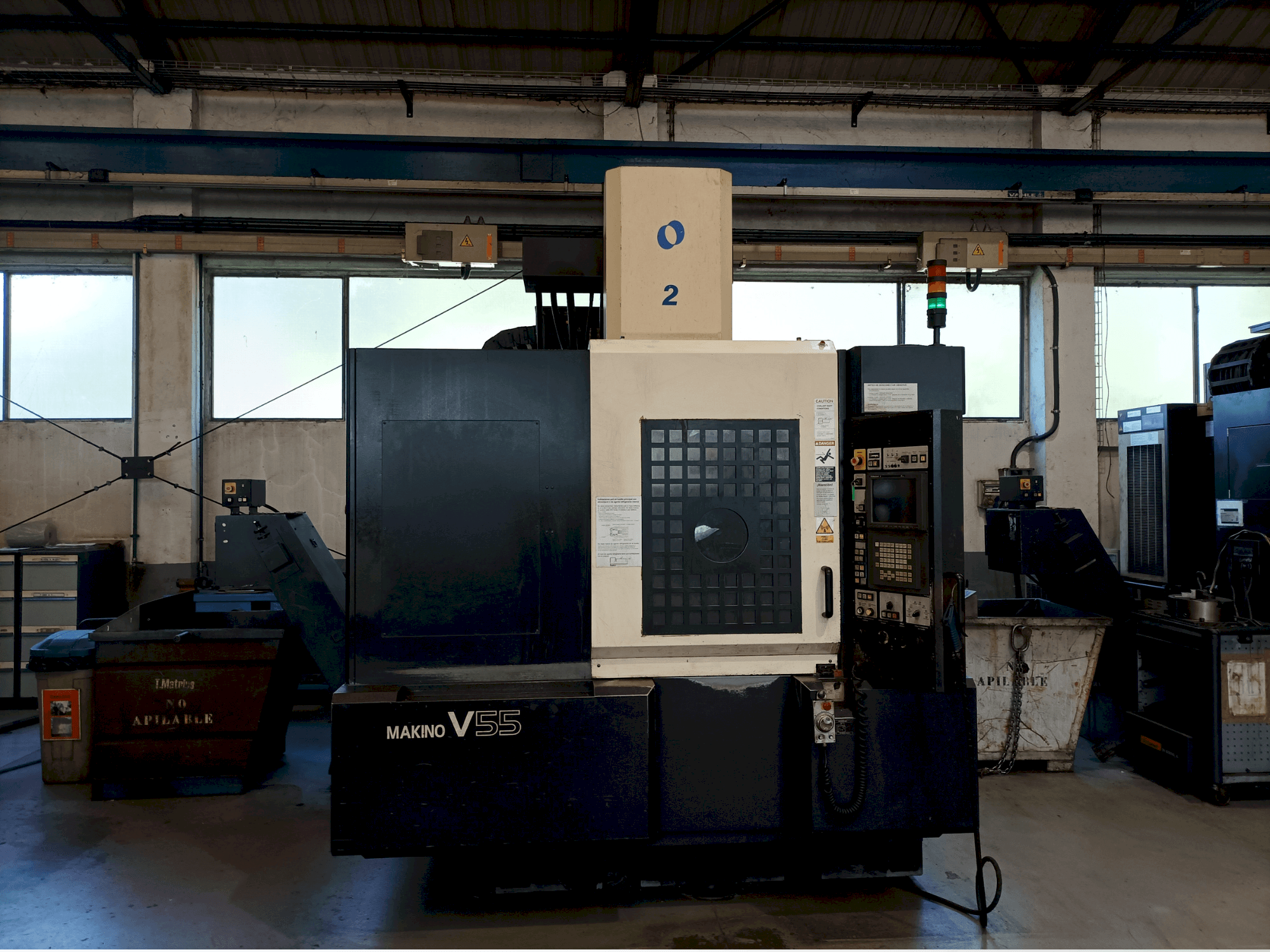 Makine  Makino V55-A15 - Önden görünüm