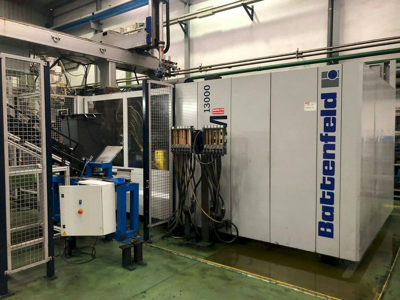 Makine  Battenfeld HM 13000 - Önden görünüm