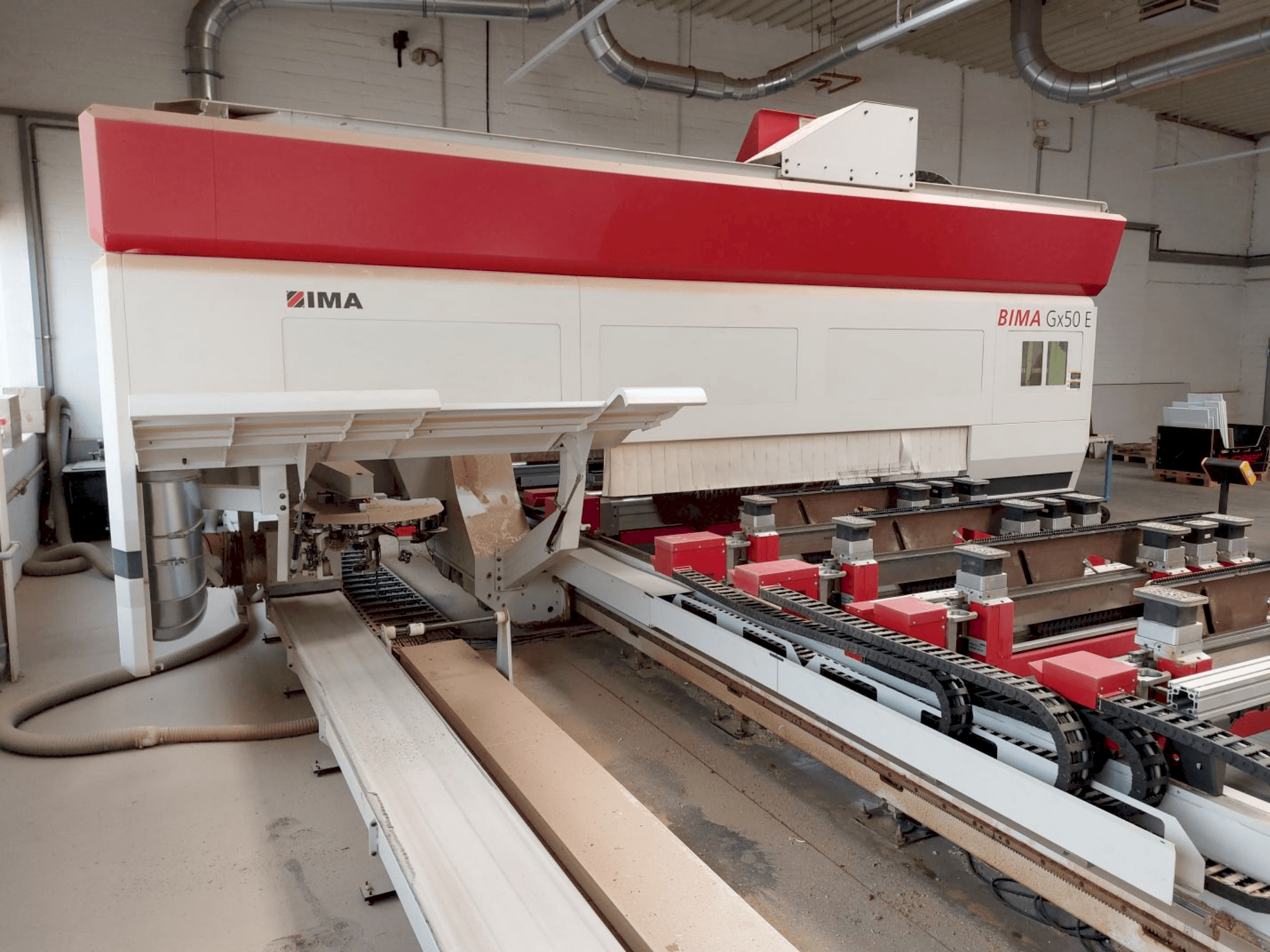 Makine  IMA BIMA Gx50 E 160/630 CNC Processing Center - Önden görünüm