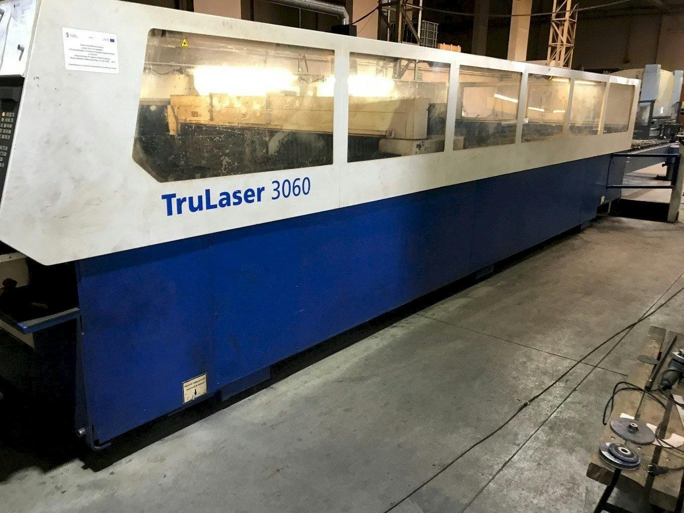 Makine  Trumpf Trulaser 3060 - Önden görünüm