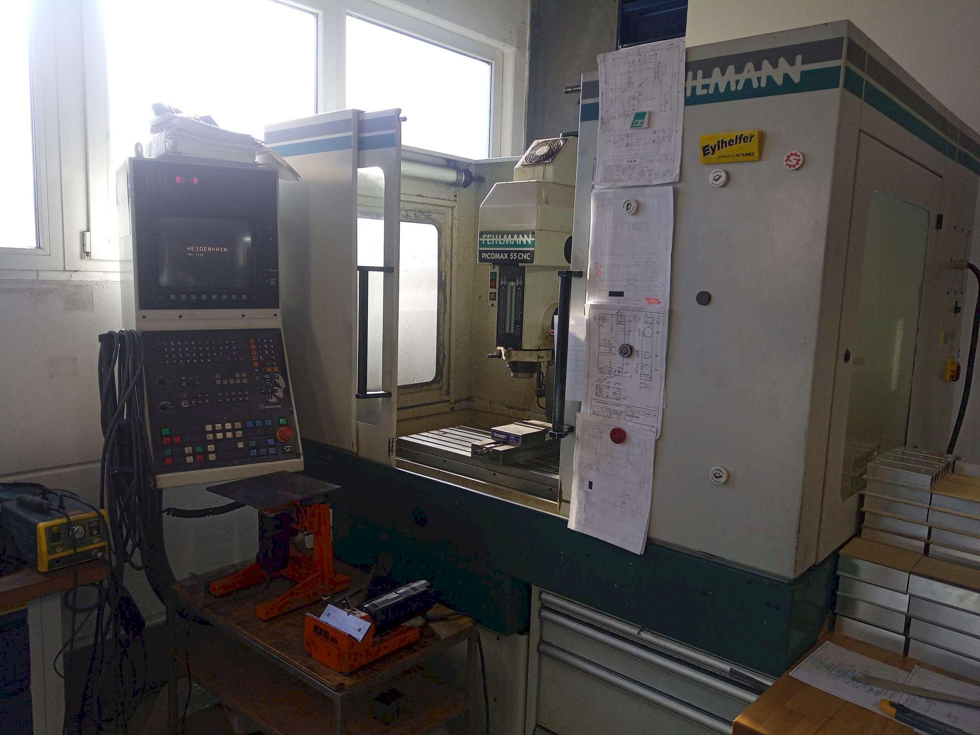 Makine  FEHLMANN Picomax 55 CNC - Önden görünüm