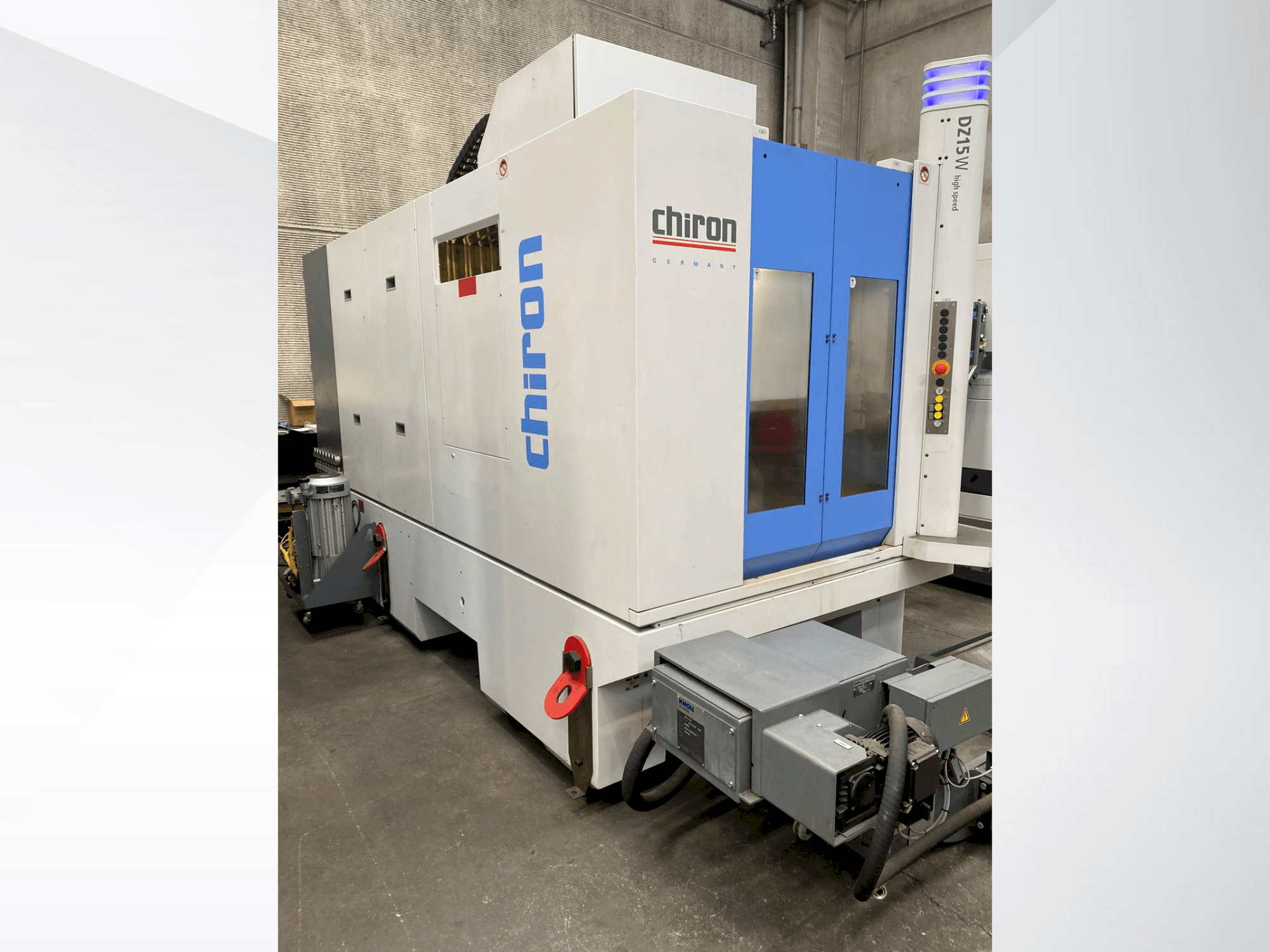 Makine  CHIRON DZ15W HS - Önden görünüm