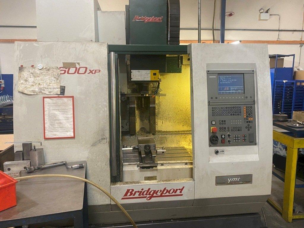 Makine  Bridgeport VMC 600XP - Önden görünüm