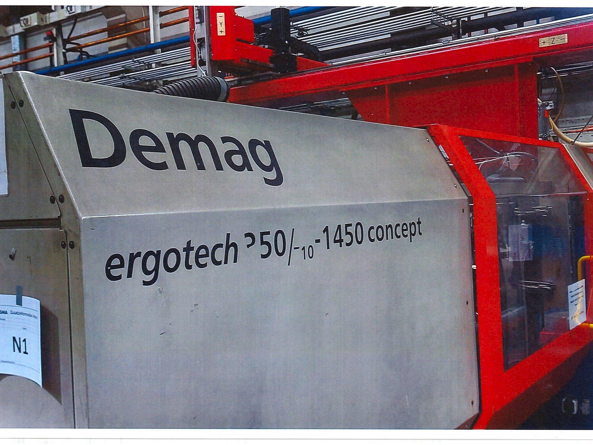 Makine  DEMAG ergotech 350/710-1450 concept - Önden görünüm