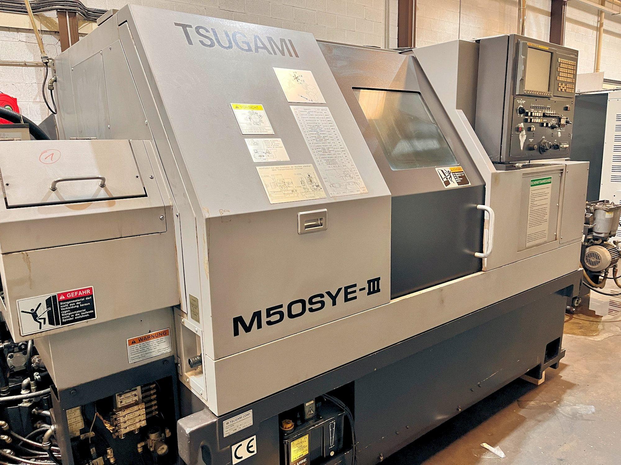 Makine  TSUGAMI M50SYE-III - Önden görünüm