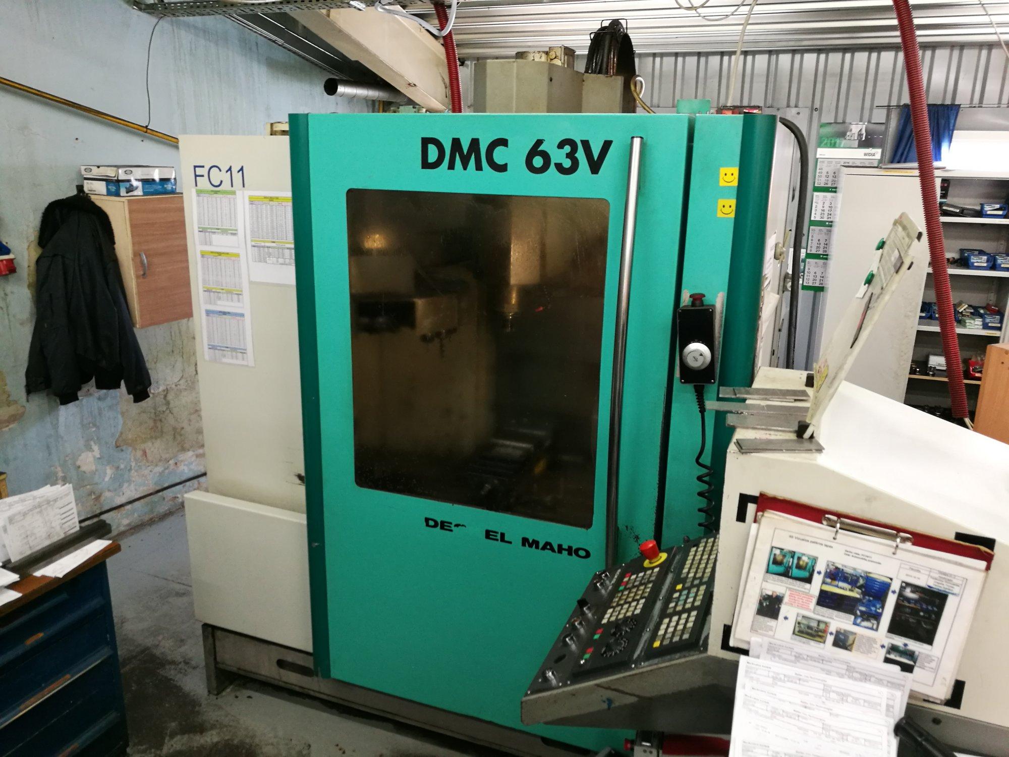 Makine  Deckel Maho Gildemeister - Sağdan görünüm DMC 63 V