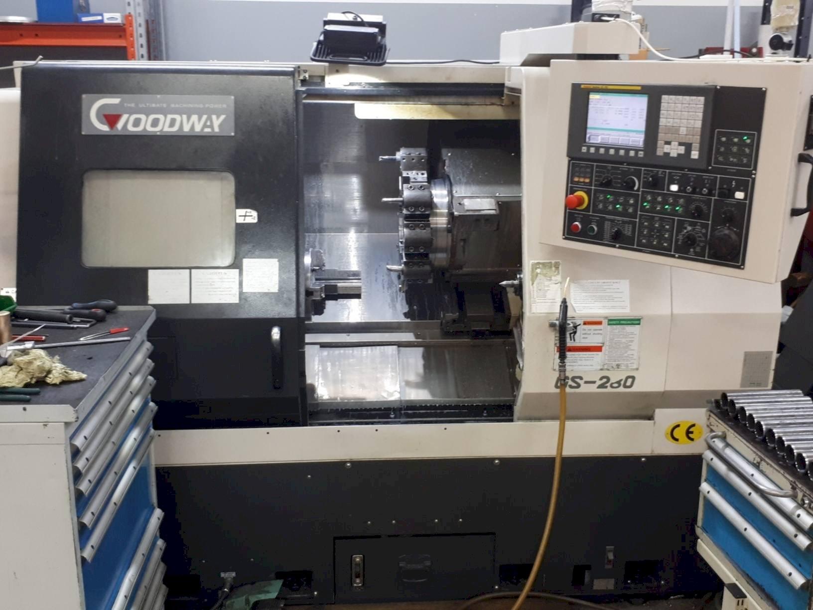 Makine  Goodway GS-280 - Önden görünüm