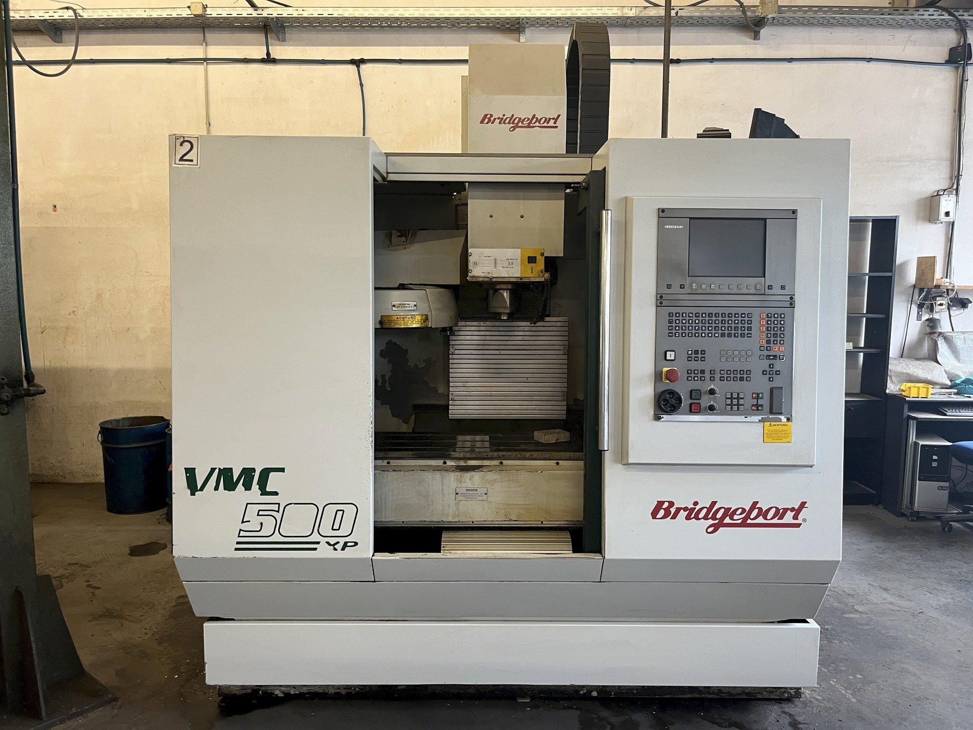 Makine  Bridgeport VMC500XP - Önden görünüm