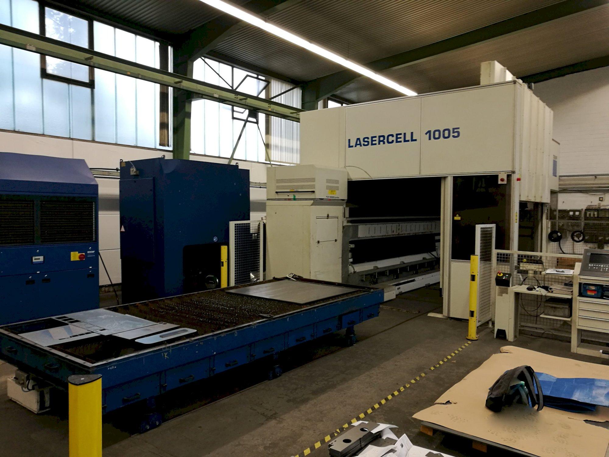 Makine  Trumpf - Sol görünüm Lasercell TLC 1005