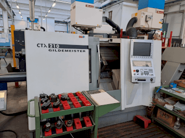 Makine  Gildemeister CTX 210 - Önden görünüm