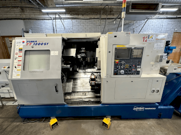 Makine  DOOSAN TT1800SY - Önden görünüm