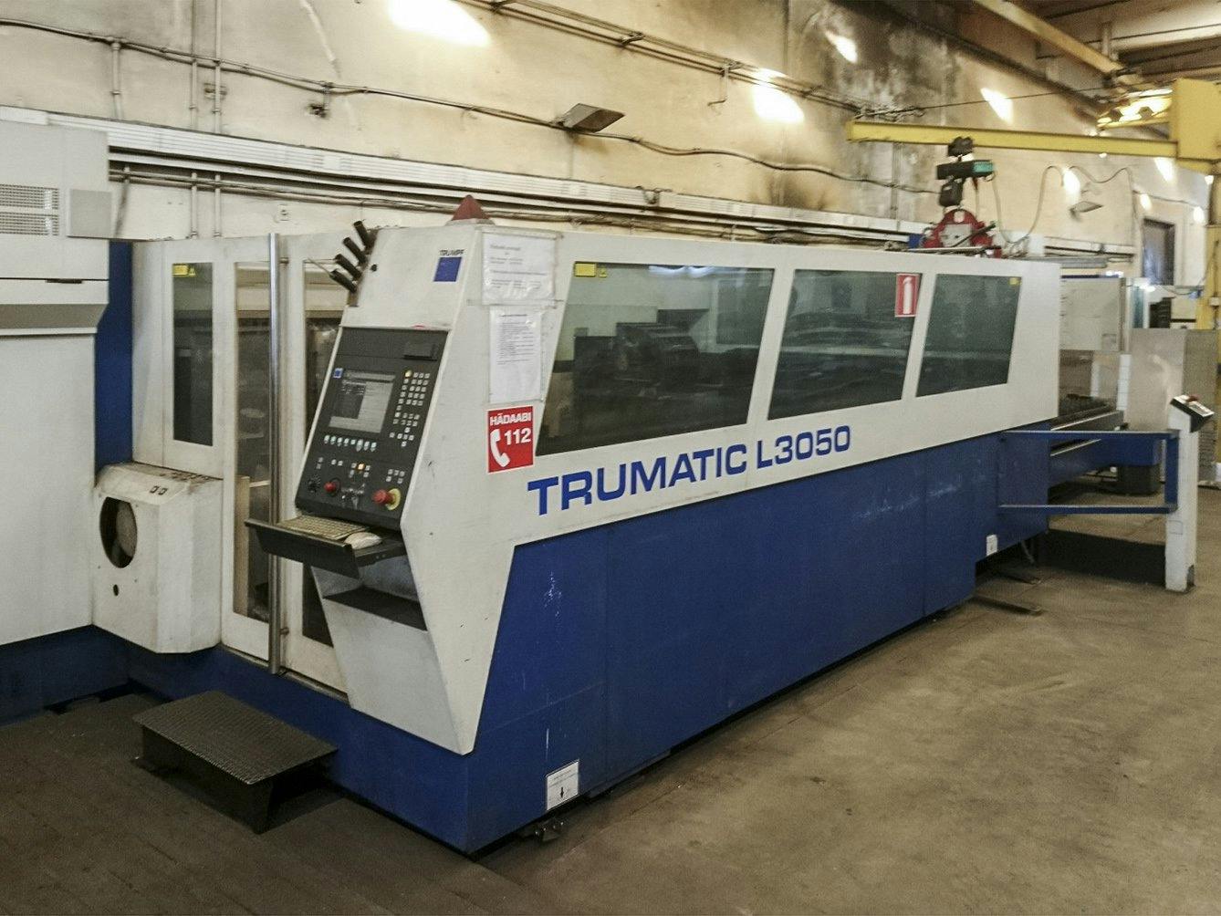 Makine  Trumpf - Sol görünüm Trumatic L3050